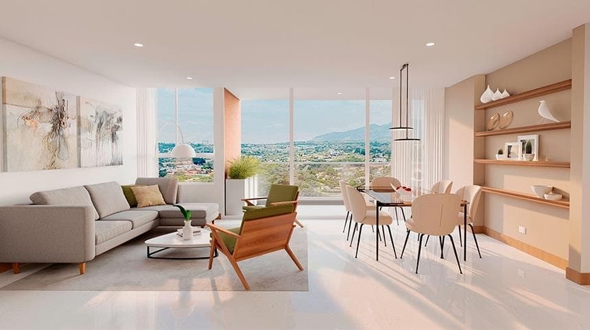 Saona, Apartamentos en Venta en Ciudad jardin, Cali - Imagen 1