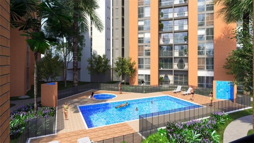 AGUAMARINA, Apartamentos en Venta en Bochalema, Cali - Imagen 1