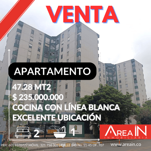 Apartamento en Venta en Hipotecho occidental, Bogotá - Imagen 1